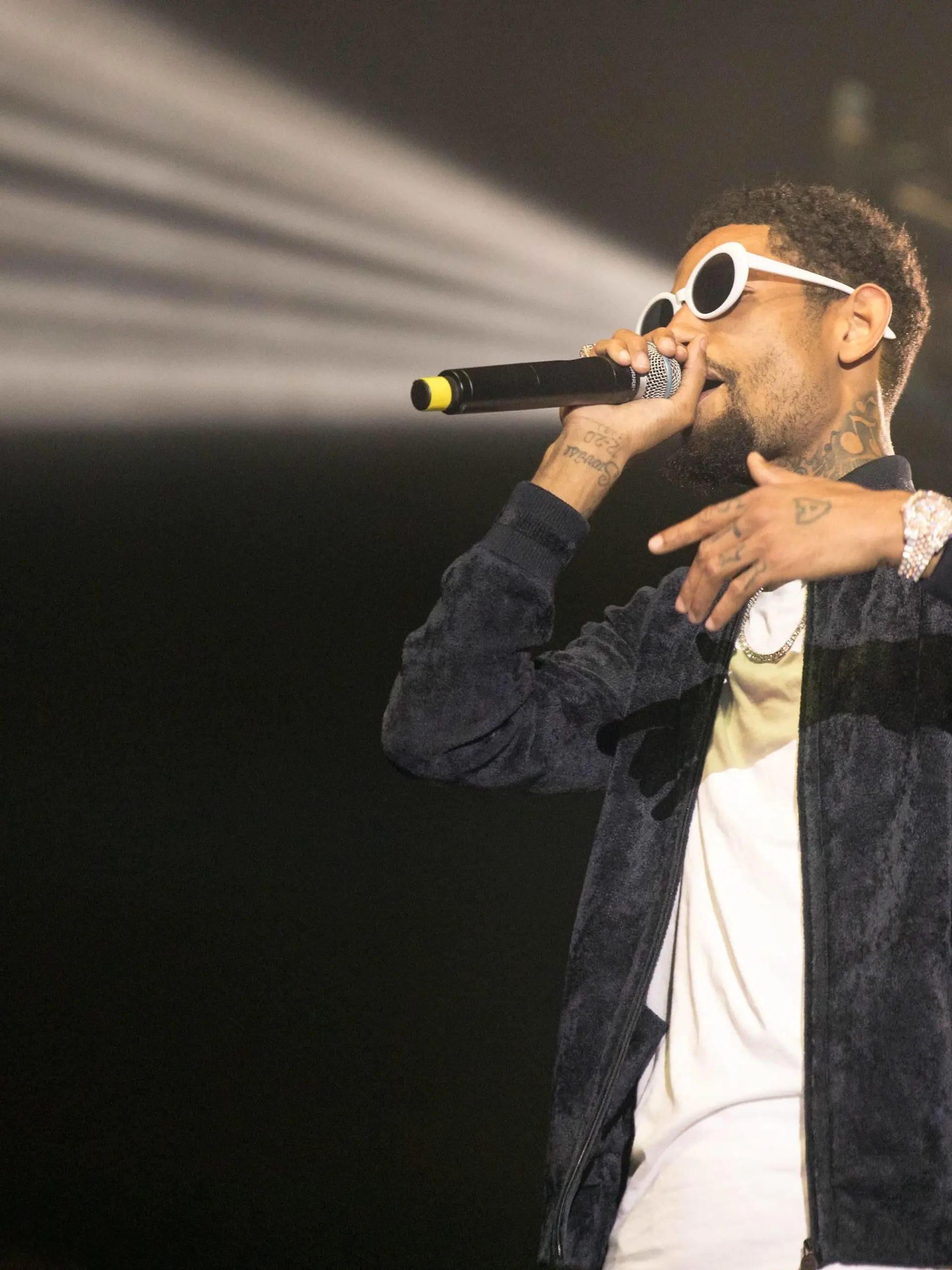 September 29, 2017 - Chicago, Illinois, U.S - Rapper PNB ROCK (RAKIM ALLEN) during the Freshmen Concert at UIC Pavilion in Chicago, Illinois Chicago U.S.  - ZUMAs135 20170929_zap_s135_039 Copyright: xDanielxDeSloverx