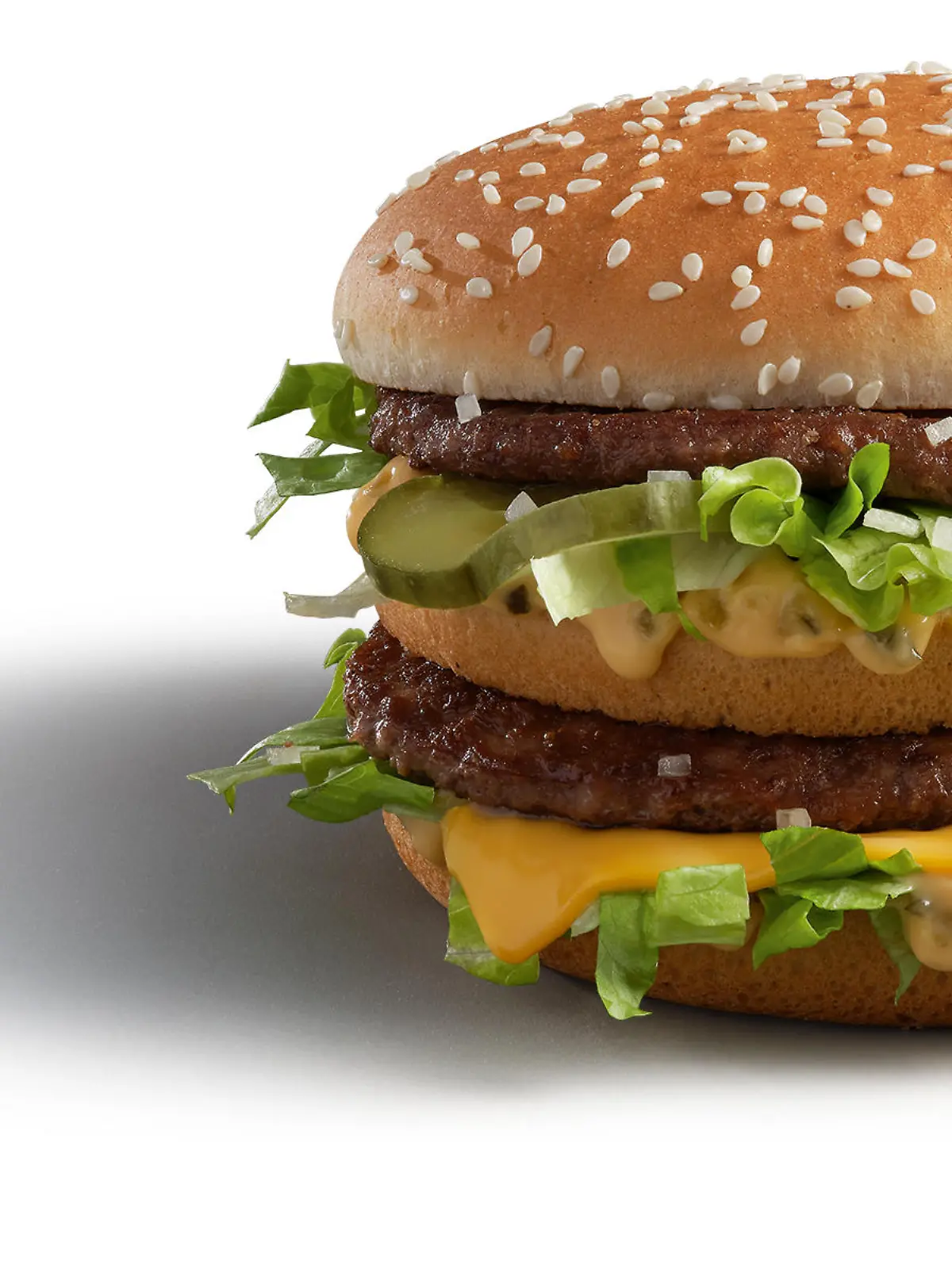 So sieht der Big Mac von McDonalds nicht mehr aus.
