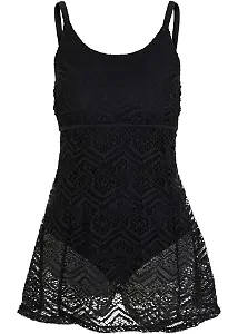 Badekleid mit Muster