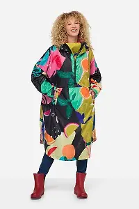 Laurasøn Regencape, bunt gemustert