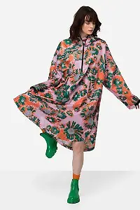 Laurasøn Blumenmuster-Cape