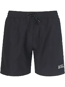 Schwarze Badehose von Hugo Boss