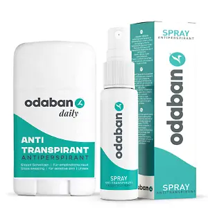 odaban Antitranspirant Set – Spray + Deo-Stick