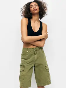 Pull&Bear Jorts im Cargo-Look