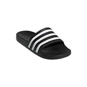Adidas Adilette Aqua-Slide in Schwarz