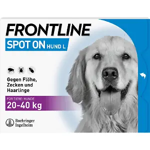 FRONTLINE "Spot on" Pipetten gegen Flöhe (Größe L)