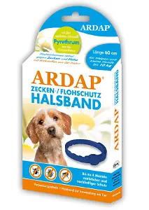 Ardap Zecken- und Flohhalsband für kleine Hunde bis 10kg