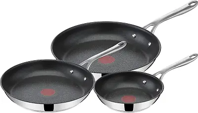 Tefal Pfannen, 3er-Set "Jamie Oliver Cook's Direct On"