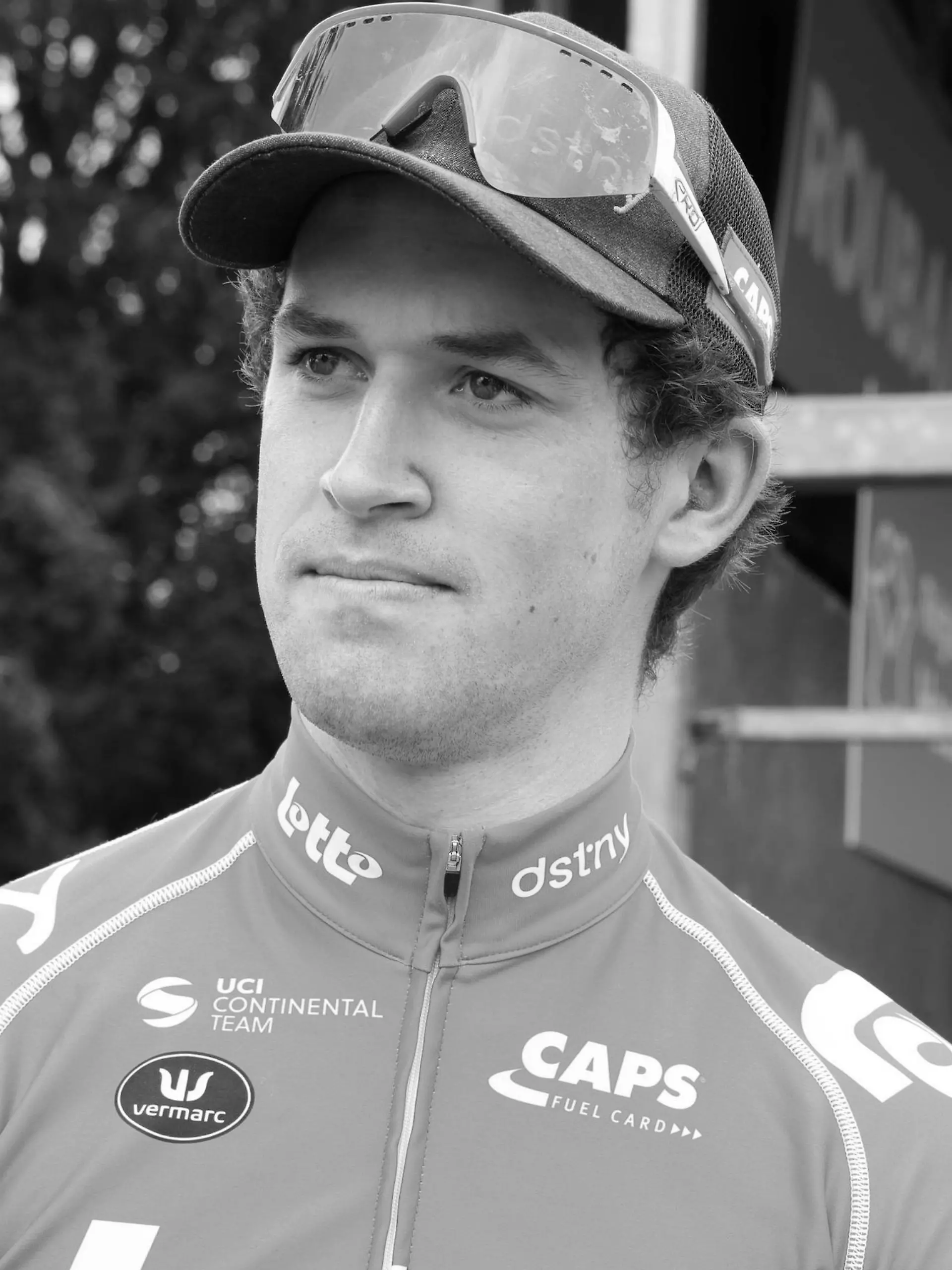 Tijl De Decker Lotto Dstny Development Team durant la course Paris-Roubaix Espoirs U23, le 7 mai 2023 CYCLISME : Paris-Roubaix Espoirs - 07/05/2023 LaurentSanson/Panoramic PUBLICATIONxNOTxINxFRAxITAxBEL
