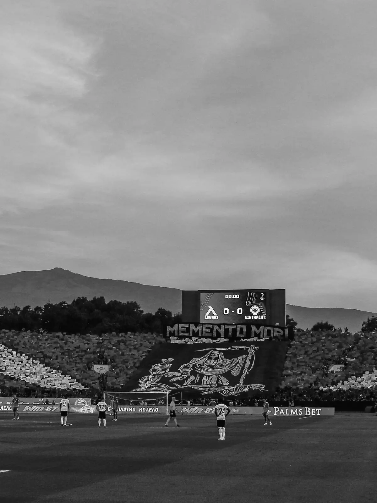 Fußball, ECL Quali, PFC Levski Sofia - Eintracht Frankfurt Football - Conference League - Playoff - PFC Levski - Eintracht Frankfurt - 24.08.2023 Copyright: LAP.bg imageslaplap.bg 359 879 111 120 Copyright: xIvanxS.xIvanovx