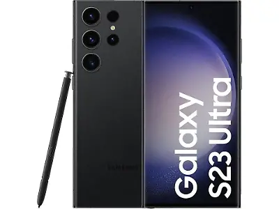 Samsung Galaxy S23 Ultra, 256 Gigabyte, Schwarz