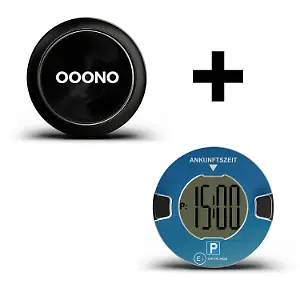 OOONO Bundle: Blitzerwarner und Parkscheibe