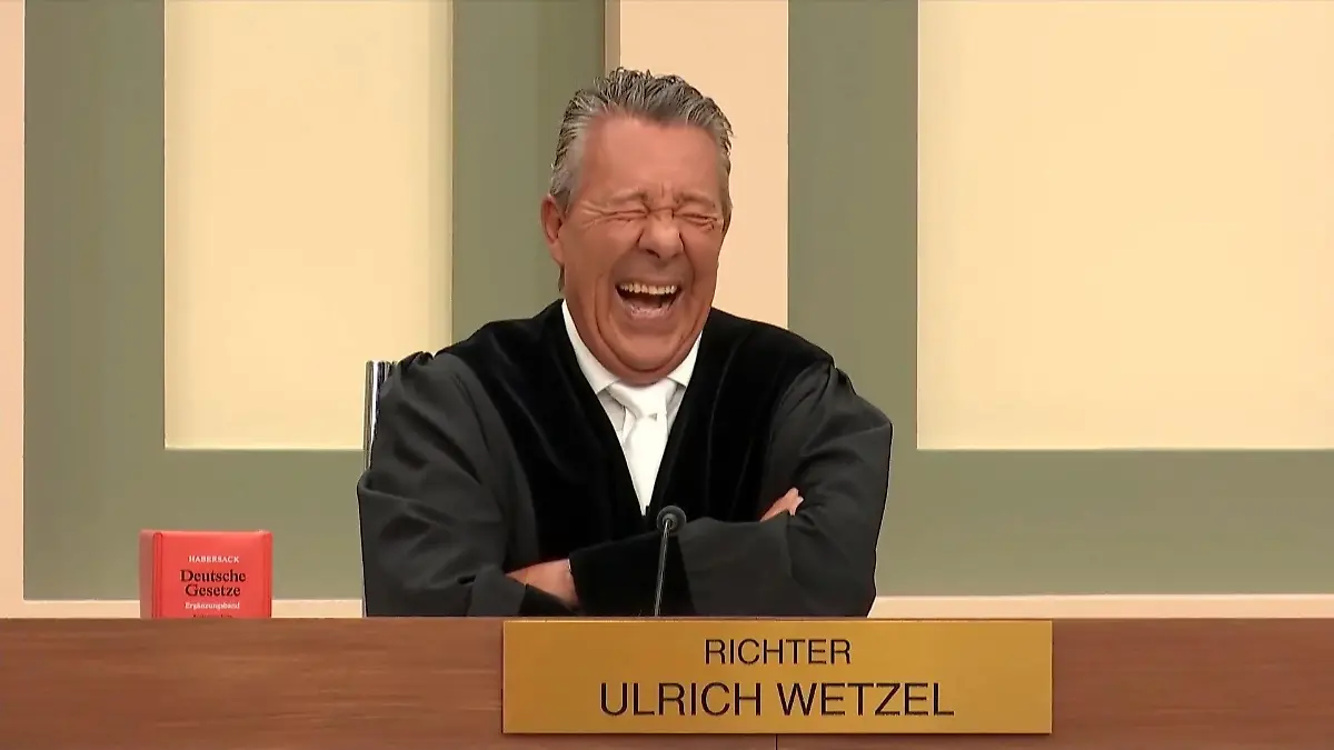 Ulrich Wetzels Pannen als Richter Ungewöhnliche Bilder vom TV-Richter