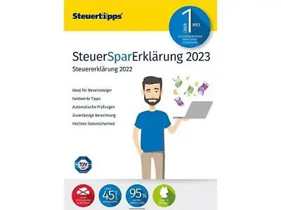 SteuerSparErklärung 2023 von Steuertipps
