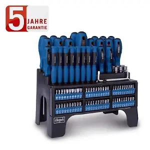 Scheppach Schraubendreher-Set, 100-teilig inklusive Bits