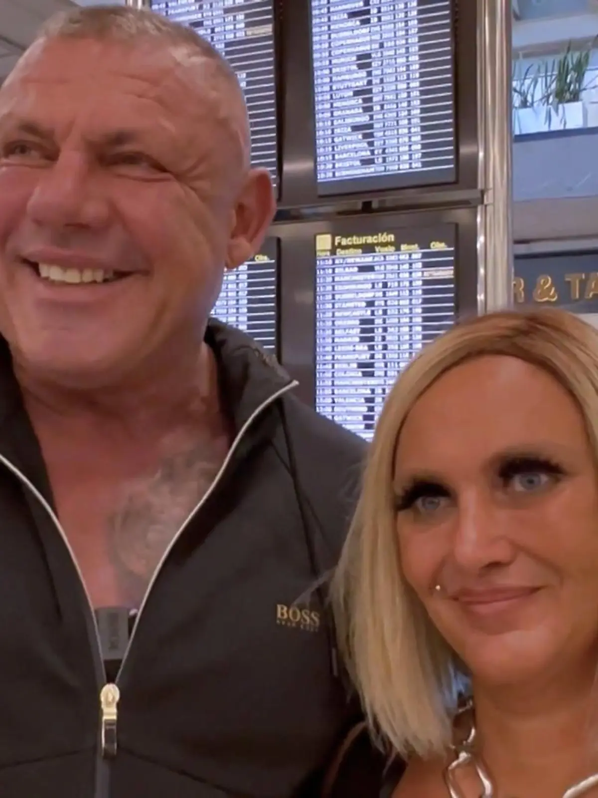 Andreas Robens und seine Caro kurz vor dem Abflug nach Los Angeles!