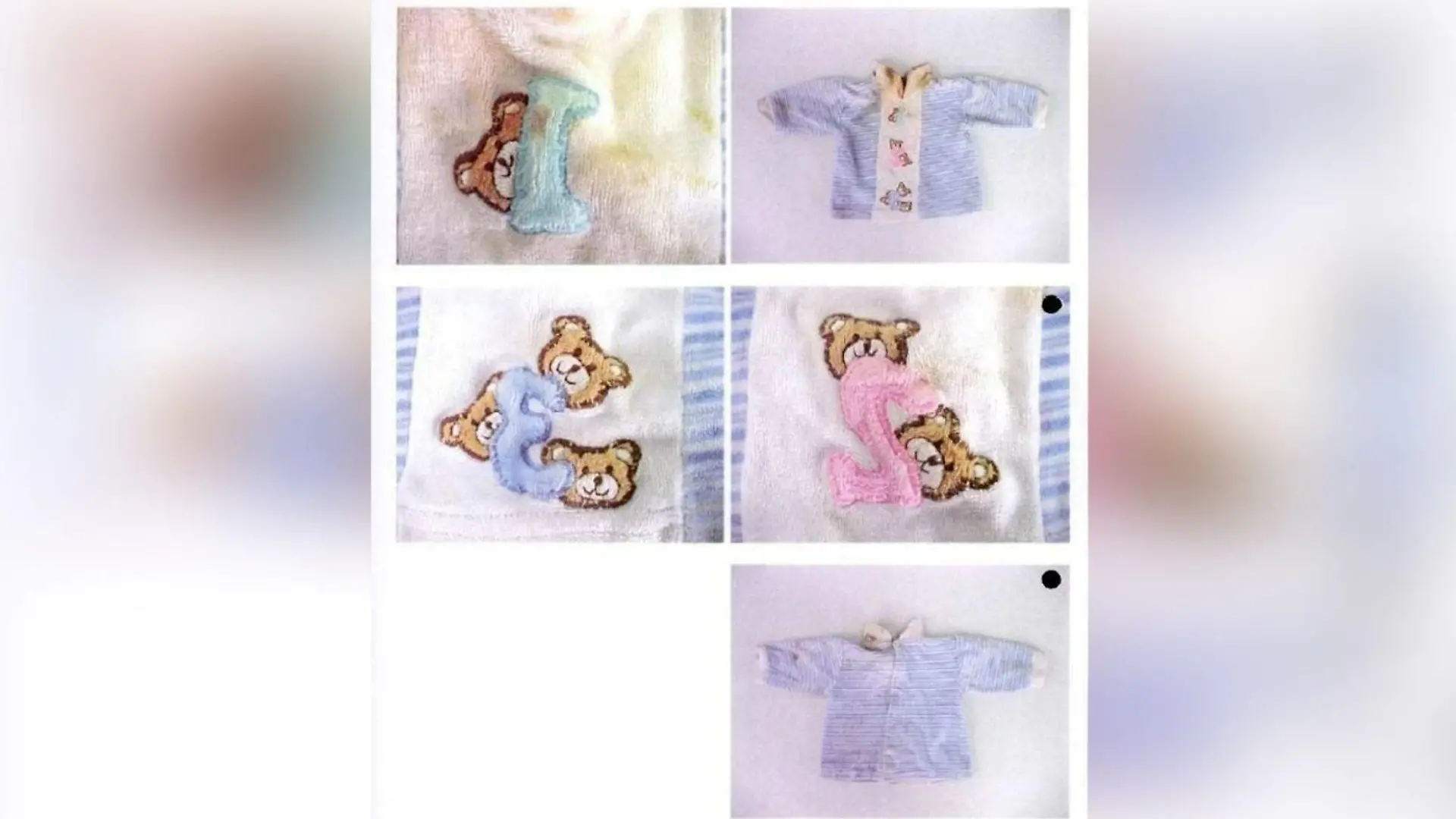 Das 1999 in Dortmund aufgefundene Mädchen trug blaue Babykleidung.