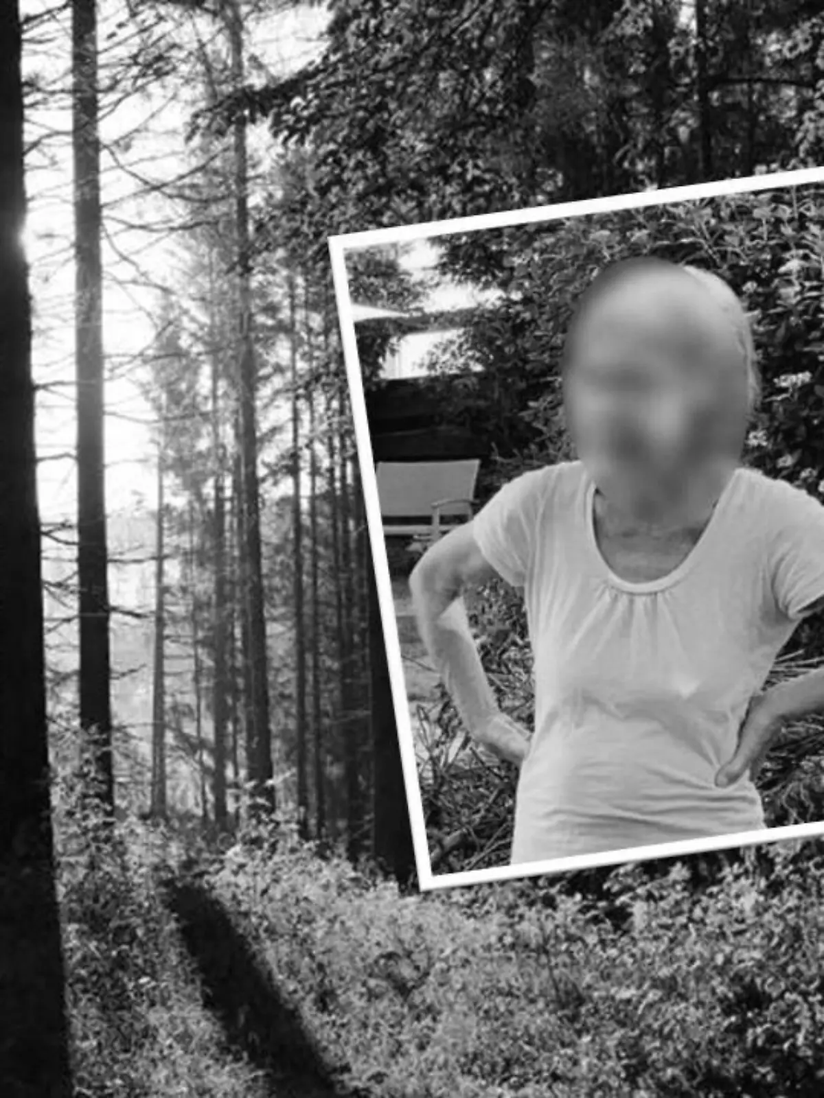 Gabriele M. (69) starb in einem Wald bei Schiffweiler.