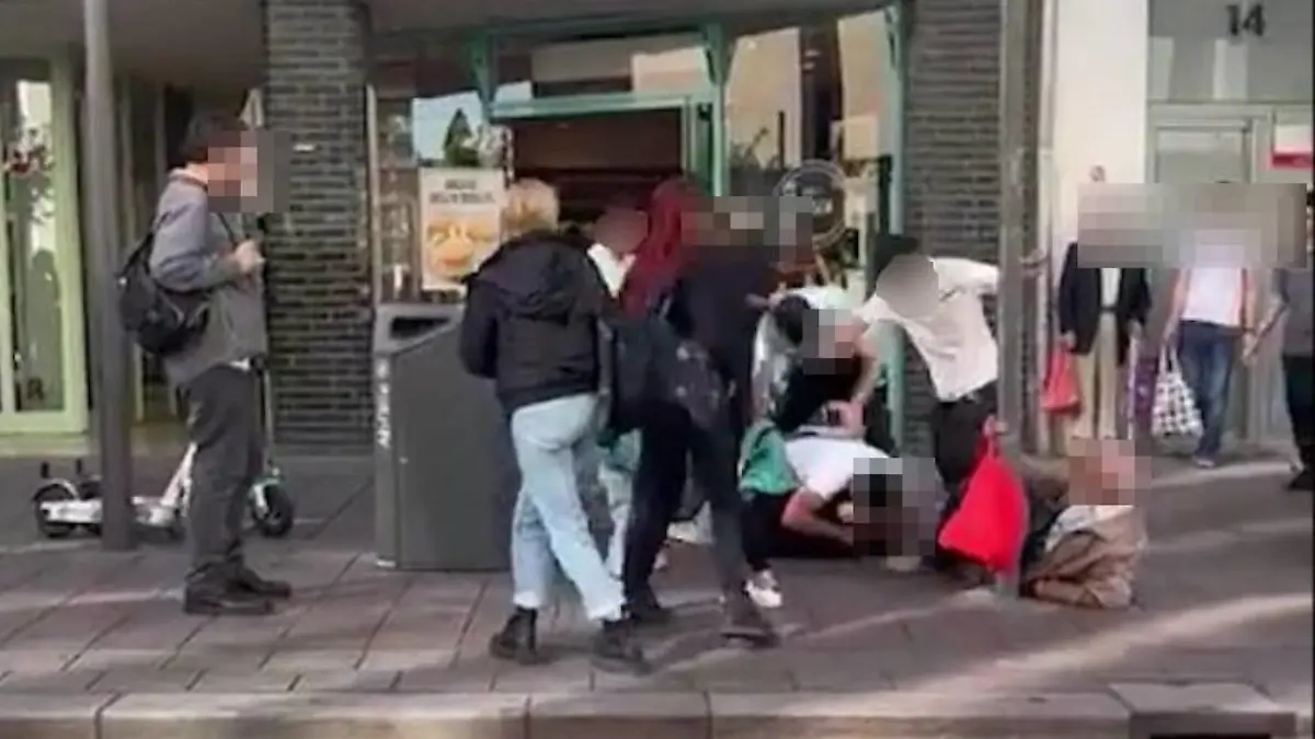 Massenschlägerei in Lübeck