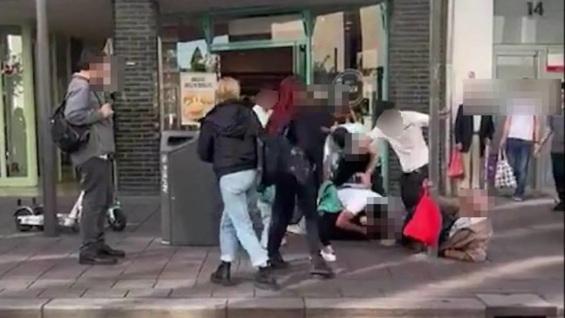 Massenschlägerei in Lübeck