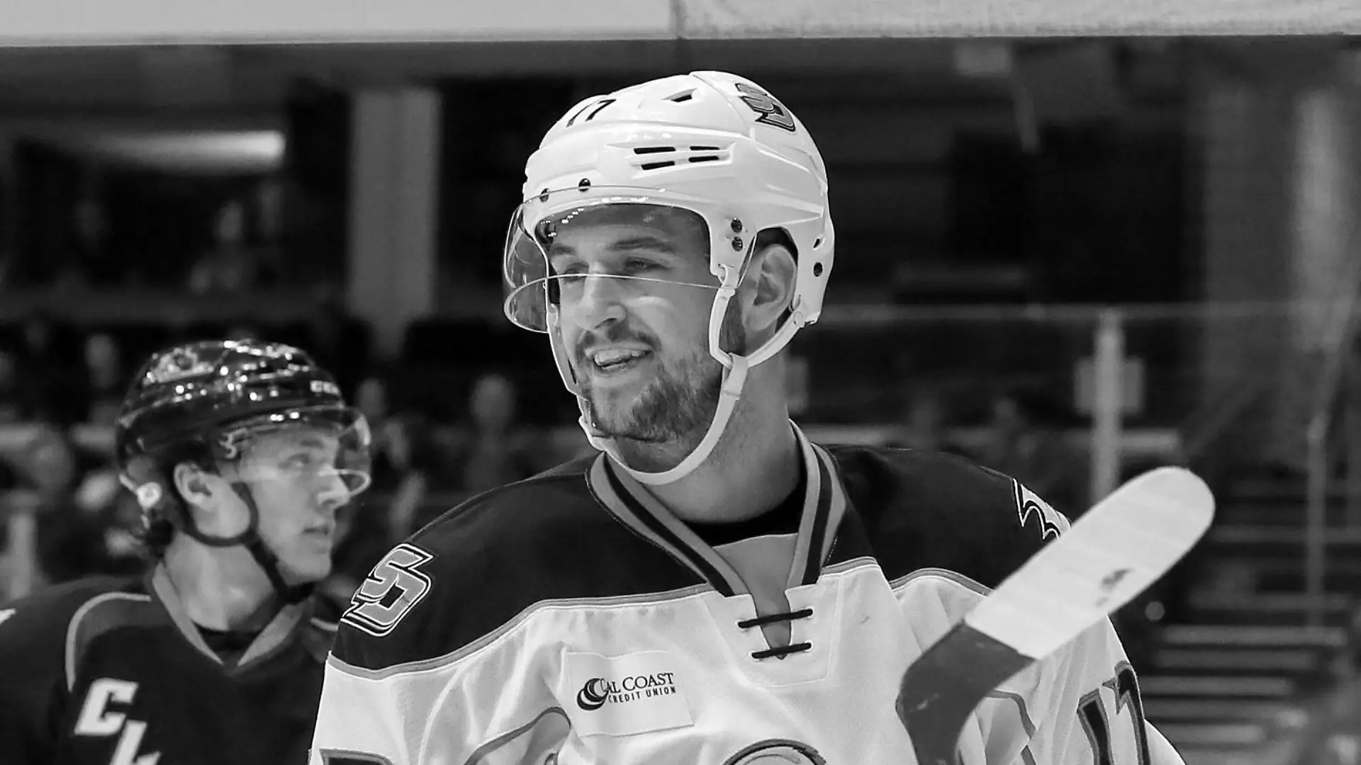 CLEVELAND, OH - MARCH 25: San Diego Gulls left wing Nic Kerdiles (17) celebrates after scoring the eventual game-winning goal during the third period of the American Hockey League game between the San Diego Gulls and Cleveland Monsters on March 25, 2018, at Quicken Loans Arena in Cleveland, OH. San Diego defeated Cleveland 2-1. (Photo by Frank Jansky/Icon Sportswire) AHL: MAR 25 San Diego Gulls at Cleveland Monsters PUBLICATIONxINxGERxSUIxAUTxHUNxRUSxSWExNORxDENxONLY Icon18032107
