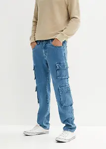 Regular Fit Cargo-Jeans