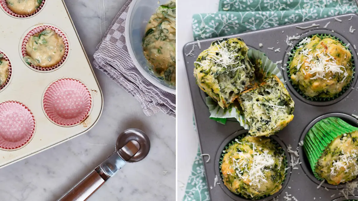 Rezept für kinderleichte grüne Muffins von Julia Peneder