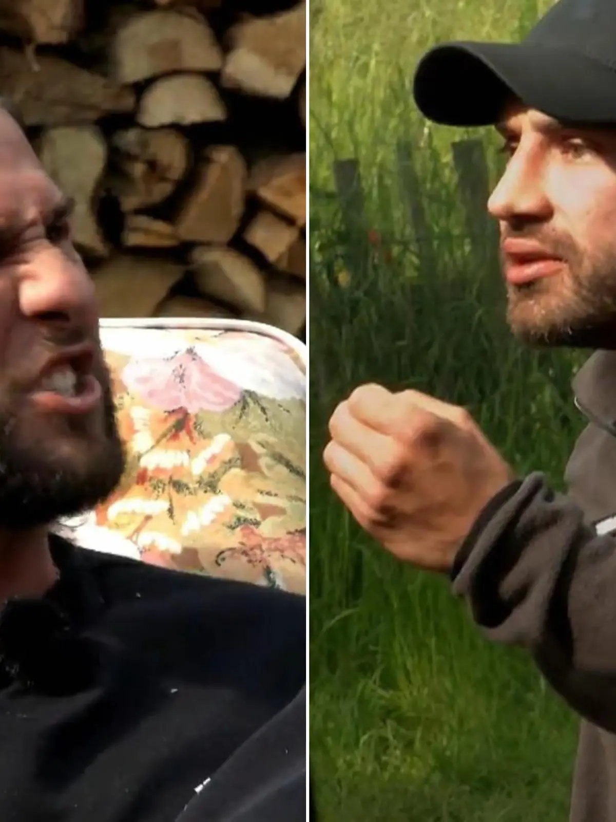 Maurice Dziwak und Aleks Petrovic widmen sich im Sommerhaus lautstark der Streitfrage: Wer ist hier eigentlich ein Verräter?