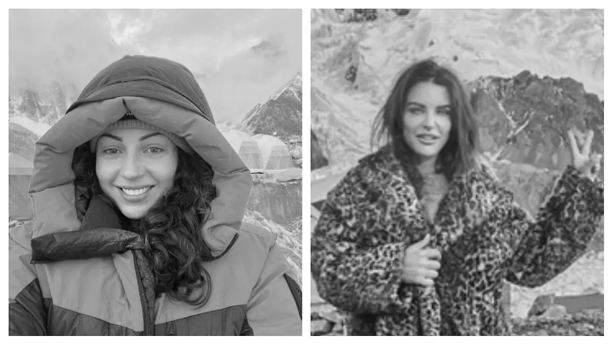 Die amerikanischen Extrem-Bergsteigerinnen Gina Marie Rzucidlo (45, rechts) und Anna Gutu (33) sind tot.