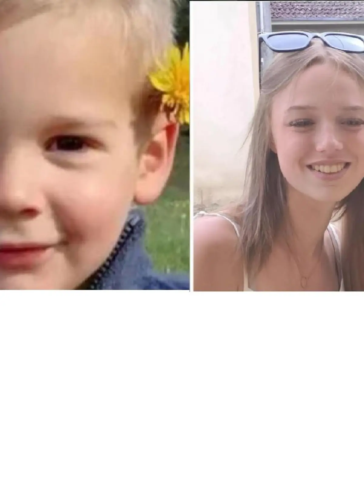 Émile (2) und Lina (15) vermisst: Ermittler prüfen Zusammenhang