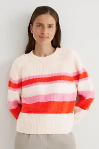 Kaschmir-Pullover - gestreift von C&A