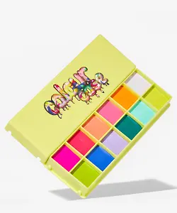 Colour Case Cosmetic Paint Palette The Electrics von Mitchell