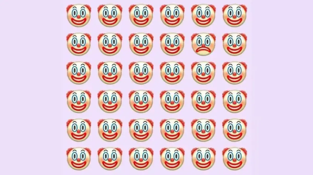 Suchbild Clown