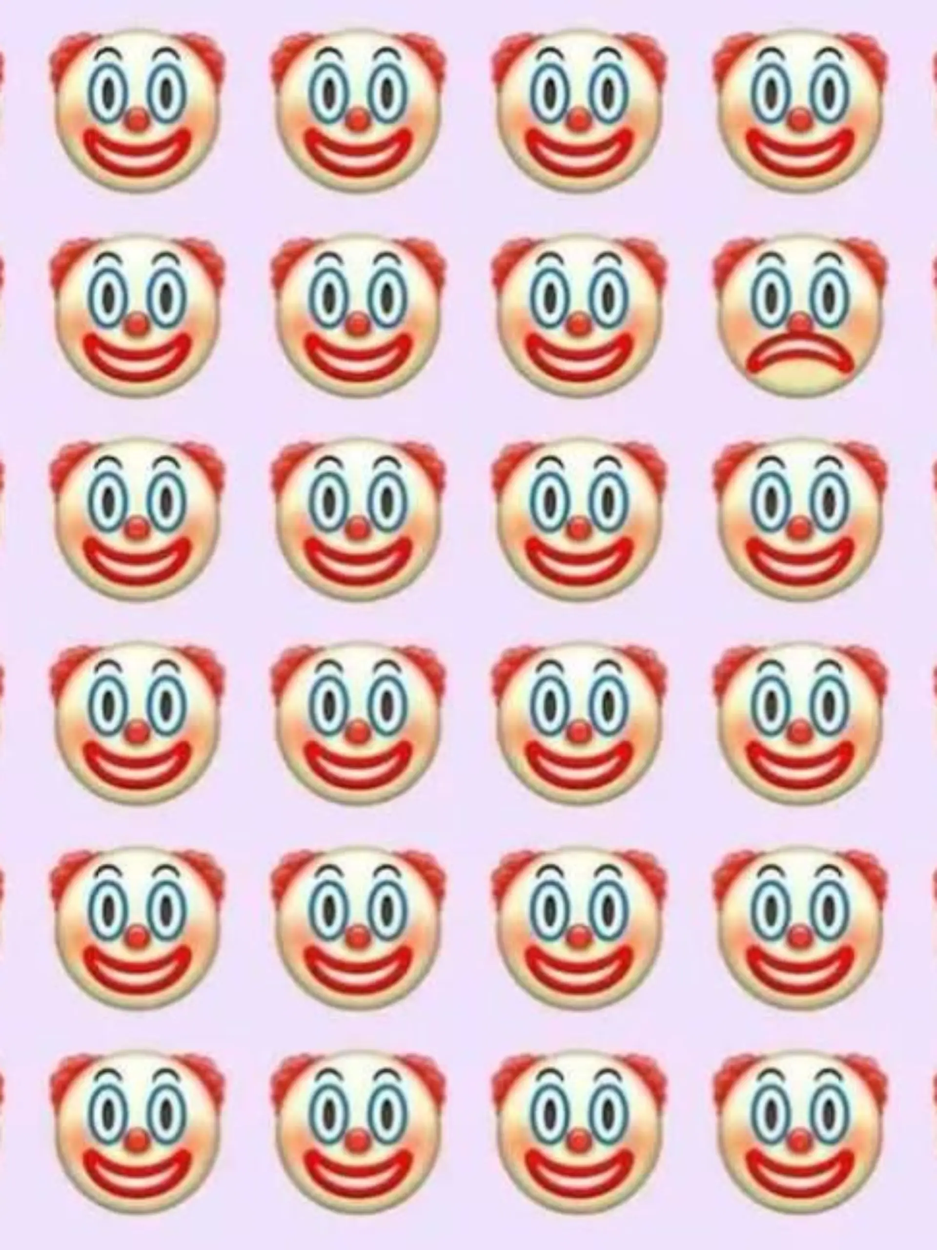 Suchbild Clown