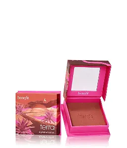 Terra Rouge in Terracotta mit Goldschimmer