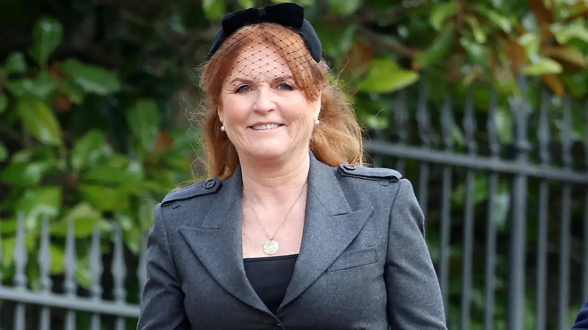 Sarah Ferguson, Duchess of York attends the Thanksgiving Service for King Constantine of the Hellenes at St George's Chapel on February 27, 2024 in Windsor, Britain. Chris Jackson/Pool via REUTERS
