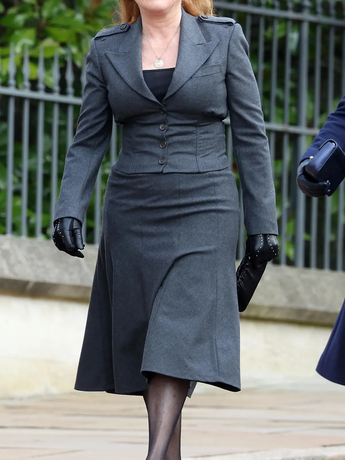 Sarah Ferguson, Duchess of York attends the Thanksgiving Service for King Constantine of the Hellenes at St George's Chapel on February 27, 2024 in Windsor, Britain. Chris Jackson/Pool via REUTERS