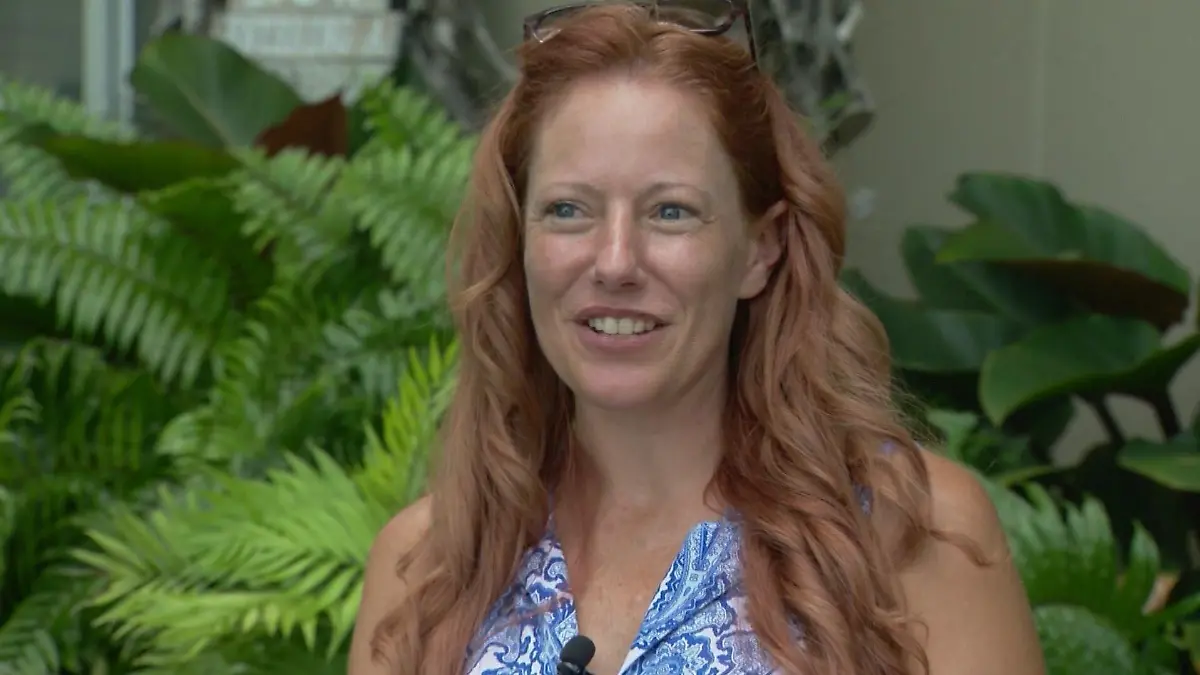 Tamara Panzino im CNN-Interview.