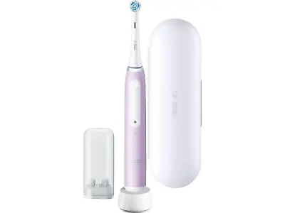 Oral-B iO 4 elektrische Zahnbürste mit Reiseetui (Lavender)