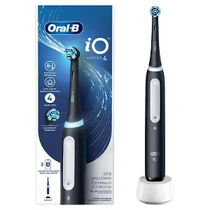 Oral-B iO 4 elektrische Zahnbürste (Schwarz)