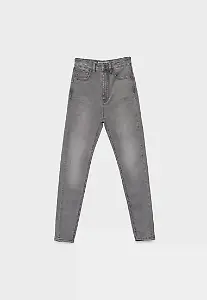 Skinny-Jeans mit sehr hohem Bund von Stradivarius