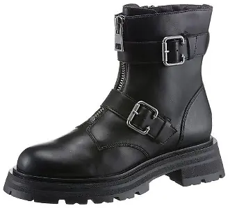 Bikerboots mit trendigen Zierschnallen von Tamaris