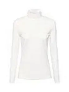 Langarmshirt mit Rollkragen