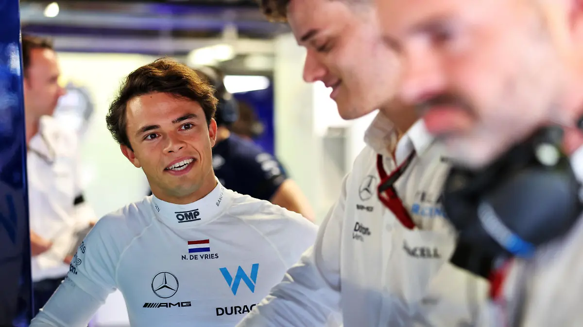 Nyck de Vries (NLD) Williams Racing Reserve Driver.
10.09.2022. Formula 1 World Championship, Rd 16, Italian Grand Prix, Monza, Italy, Qualifying Day.
- www.xpbimages.com, EMail: requests@xpbimages.com © Copyright: Bearne / XPB Images / action press