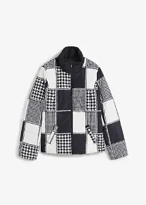 Steppjacke mit Muster
