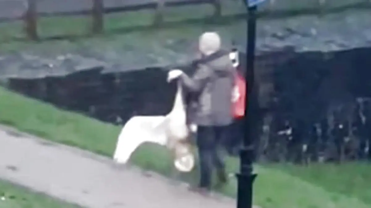 In Großbritannien war die Empörung über dieses Video groß.