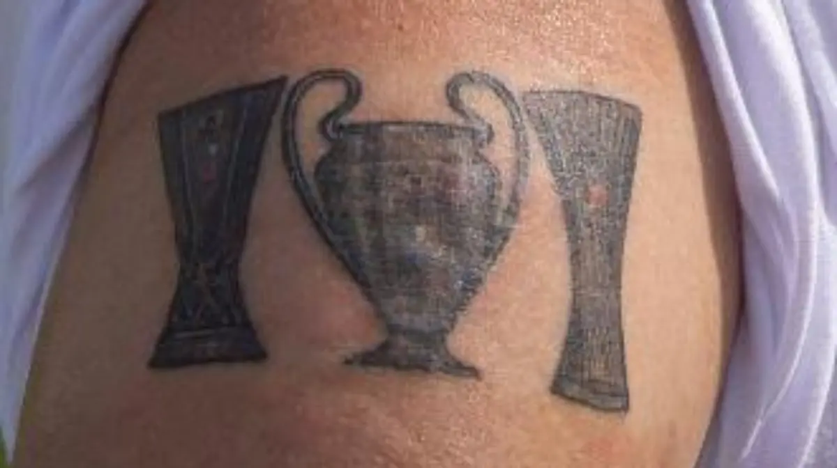 Jose Mourinho und sein Schulter-Tattoo.