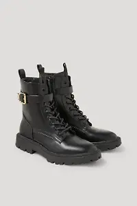 C&A Biker Boots - Lederimitat