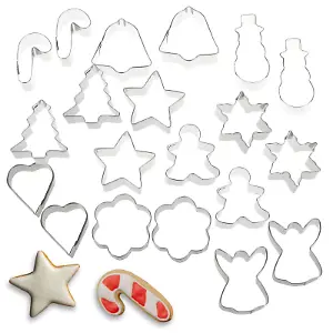 20 weihnachtliche Ausstechformen