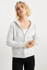 Basic-Sweatjacke